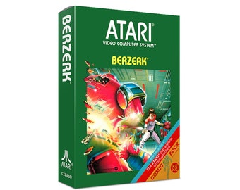 Berzerk Atari 2600 Custom box