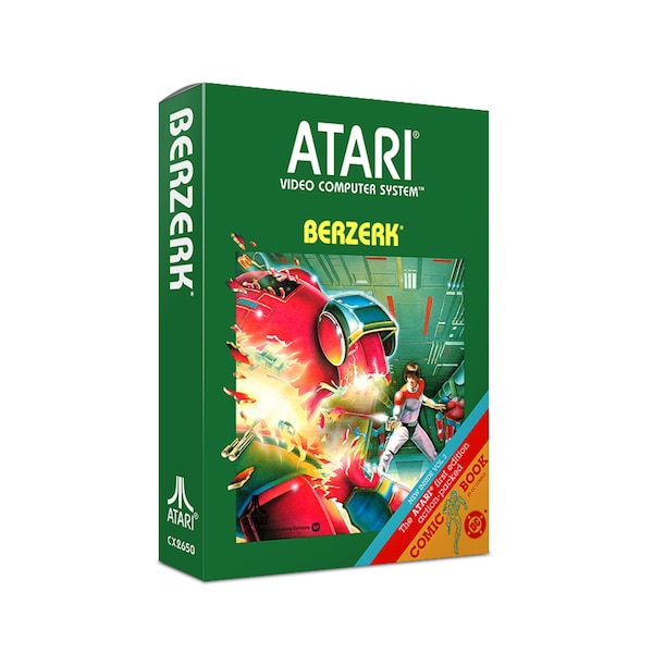 Berzerk Atari 2600 Custom box