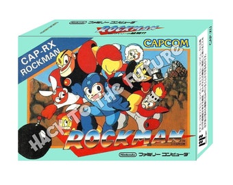 Rockman X Famicom Box and Tray Japanese - Etsy