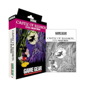Game Gear Box Game Gear Tray Game Gear Manual Castle of Illusion Gamer Gift for Men Boyfriend Gift