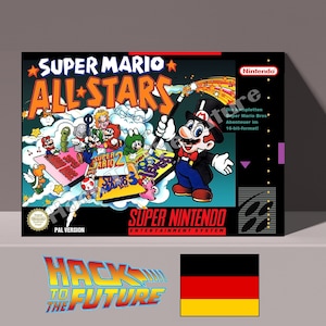 Boîte Super Mario Allstars SNES : cadeau pour joueur