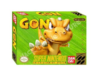 GON SNES ボックス：恐竜ゲーマーギフト - Etsy 日本