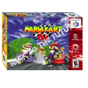 Mario Kart 64 Deluxe N64  Box and Tray - Gamer Gift for Men Boyfriend Gift