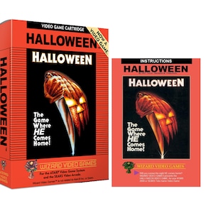 Halloween Atari 2600 Niestandardowe pudełko Instrukcja dostępna