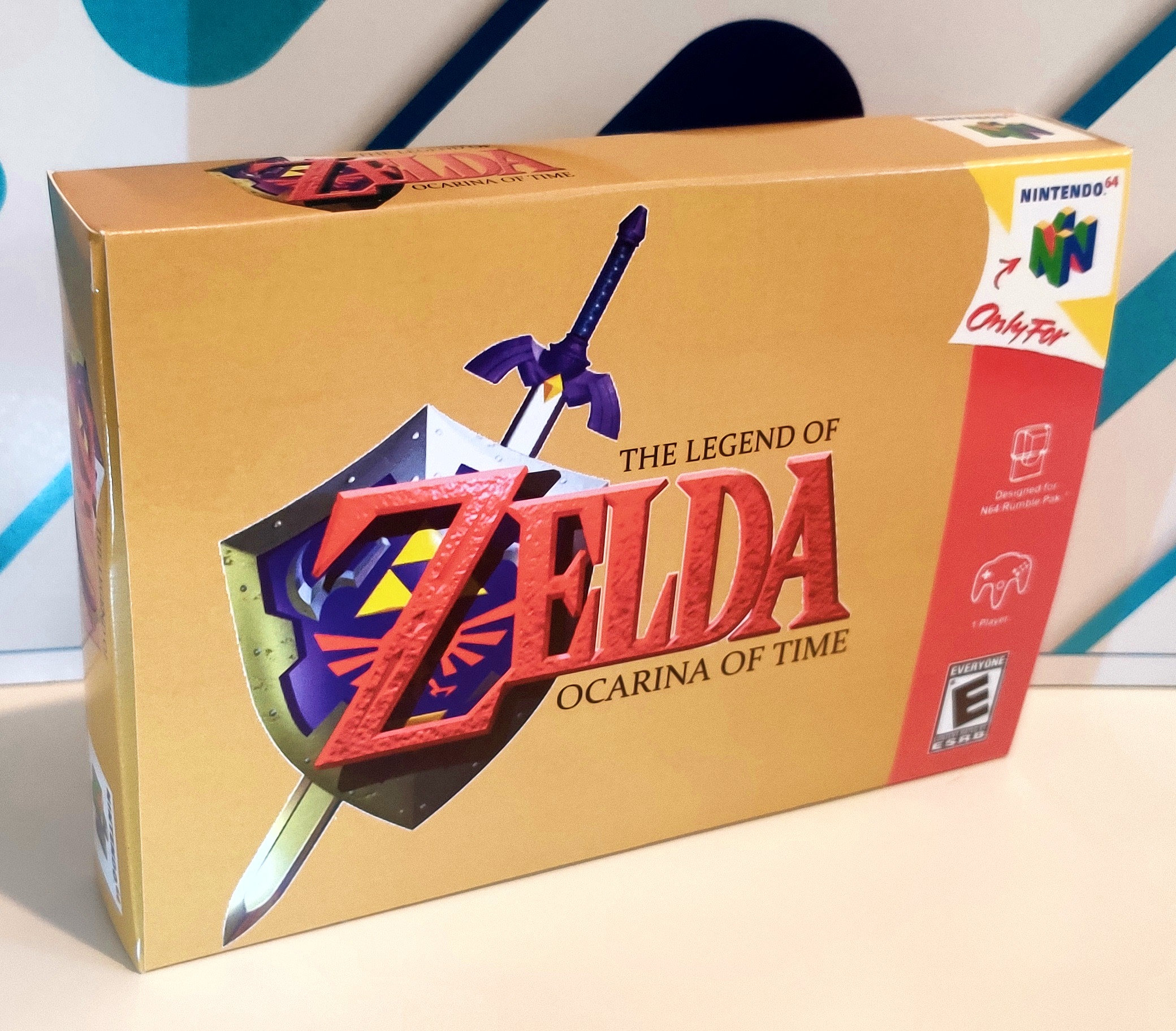 ゼルダの伝説 時のオカリナ N64 箱とマニュアル - USA版 - Etsy 日本
