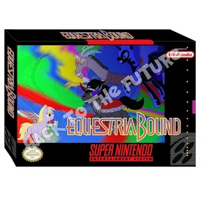 Equestria Bound SNES Box : cadeau pour gamer