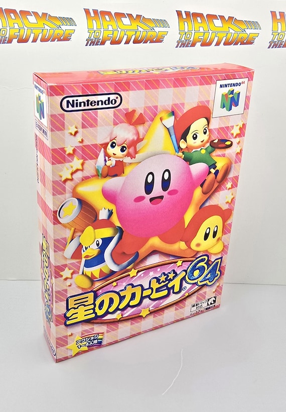 ⑥ 雑貨　詰め放題　そのまま購入OK カービィ64 N64 日本製復刻版ボックス＆トレイ：レトロゲーム