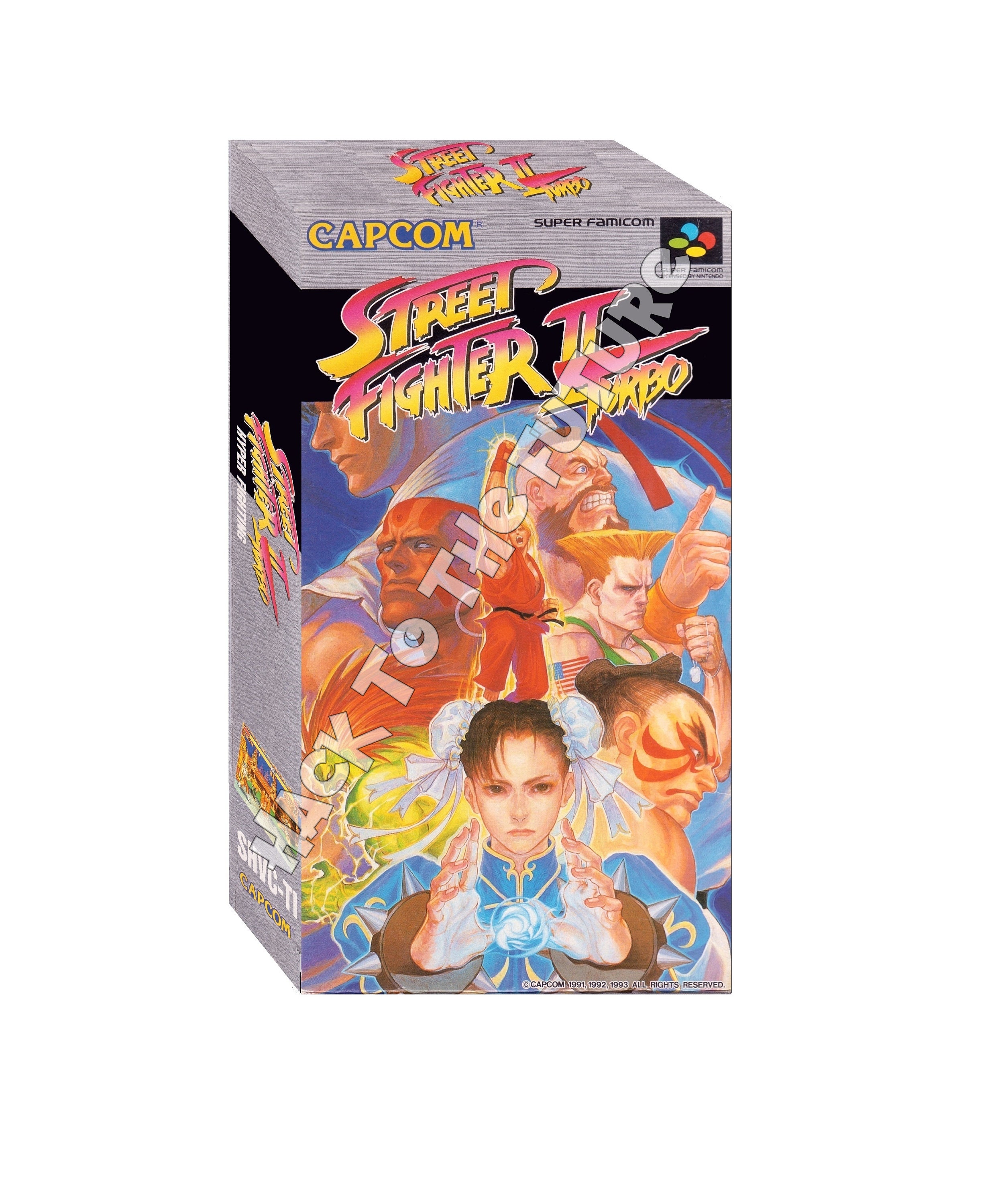 Jeu Street Fighter II Turbo Complet Pour Super Famicom (SFC) - Très Bon état