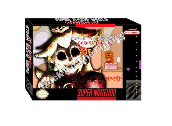 Super Mario World SNES Box: Coronation Day Gamer Gift - Etsy