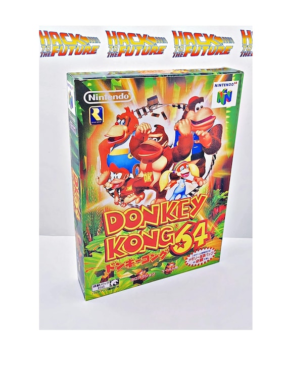 ドンキーコング64 日本語版復刻版ボックス＆トレイ：N64 コレクターズ
