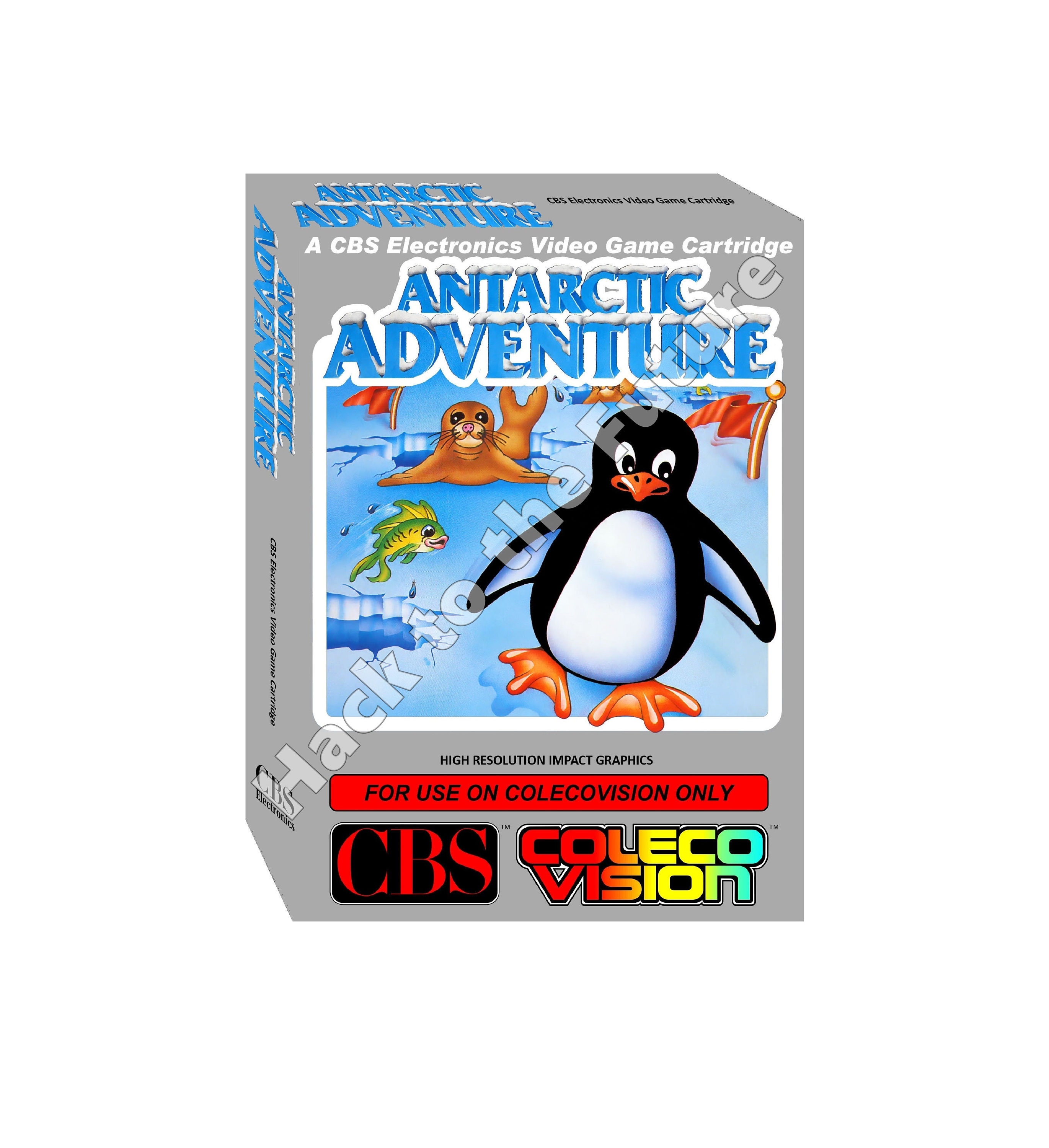 Antarctic Adventure Gamer Colecovision Custom Box - Etsy