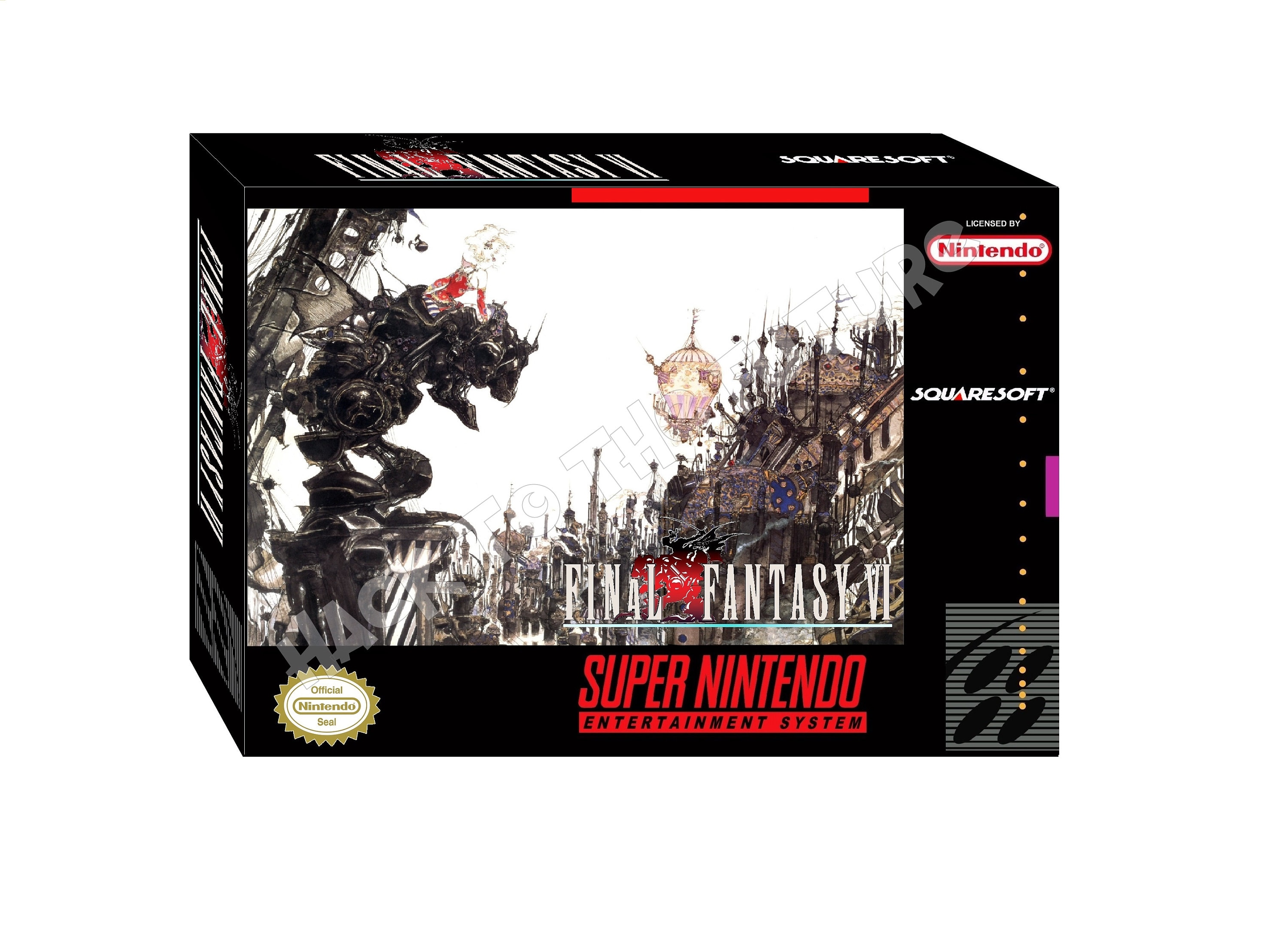 Final Fantasy VI SNES Box & Tray: Retro Gamer Gift - Etsy