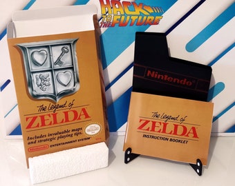 Manual de caja de Zelda NES Funda antipolvo La leyenda de Zelda