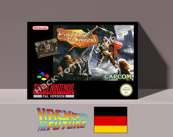 Knights of the Round SNES Box: Presente para Gamers (Alemão)