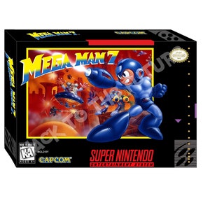 Boîte SNES : Mega Man 7 - Cadeau pour joueur