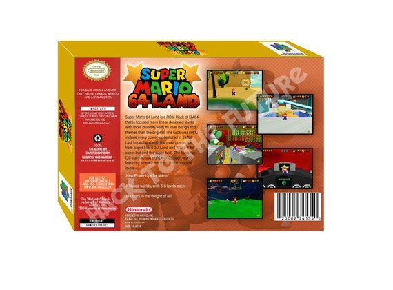 スーパーマリオ64ランド N64 ボックスとトレイ:ゲーマーギフト - Etsy スーパーマリオ64ランド N64 ボックスとトレイ:ゲーマーギフト - Etsy