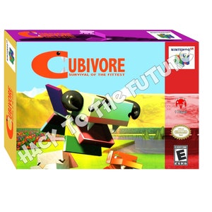 Cubivore N64  Box and Tray - Gamer Gift for Men Boyfriend Gift