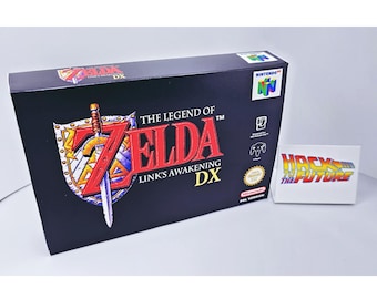 Caixa e bandeja para N64 Legend of Zelda: presente para jogadores