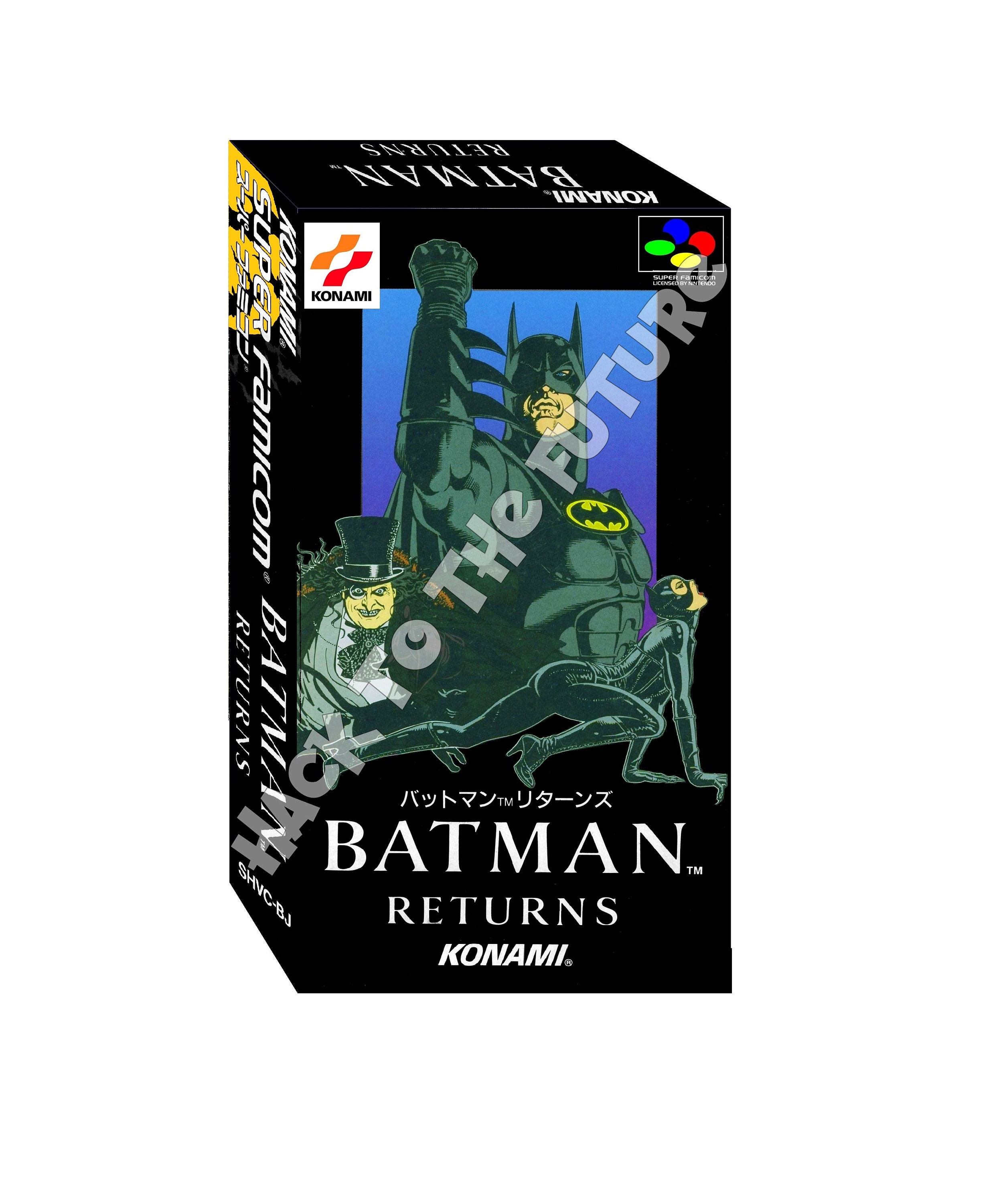 Batman Returns Super Famicom Box and Tray Etsy UK