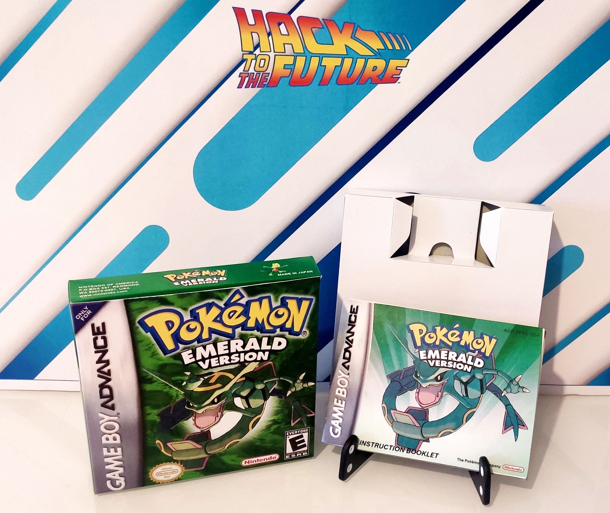 Pokémon Emerald Box Pokémon Emerald Manual Pokemon Emerald