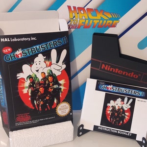 Custodia antipolvere per il manuale della scatola NES di Ghostbusters 2