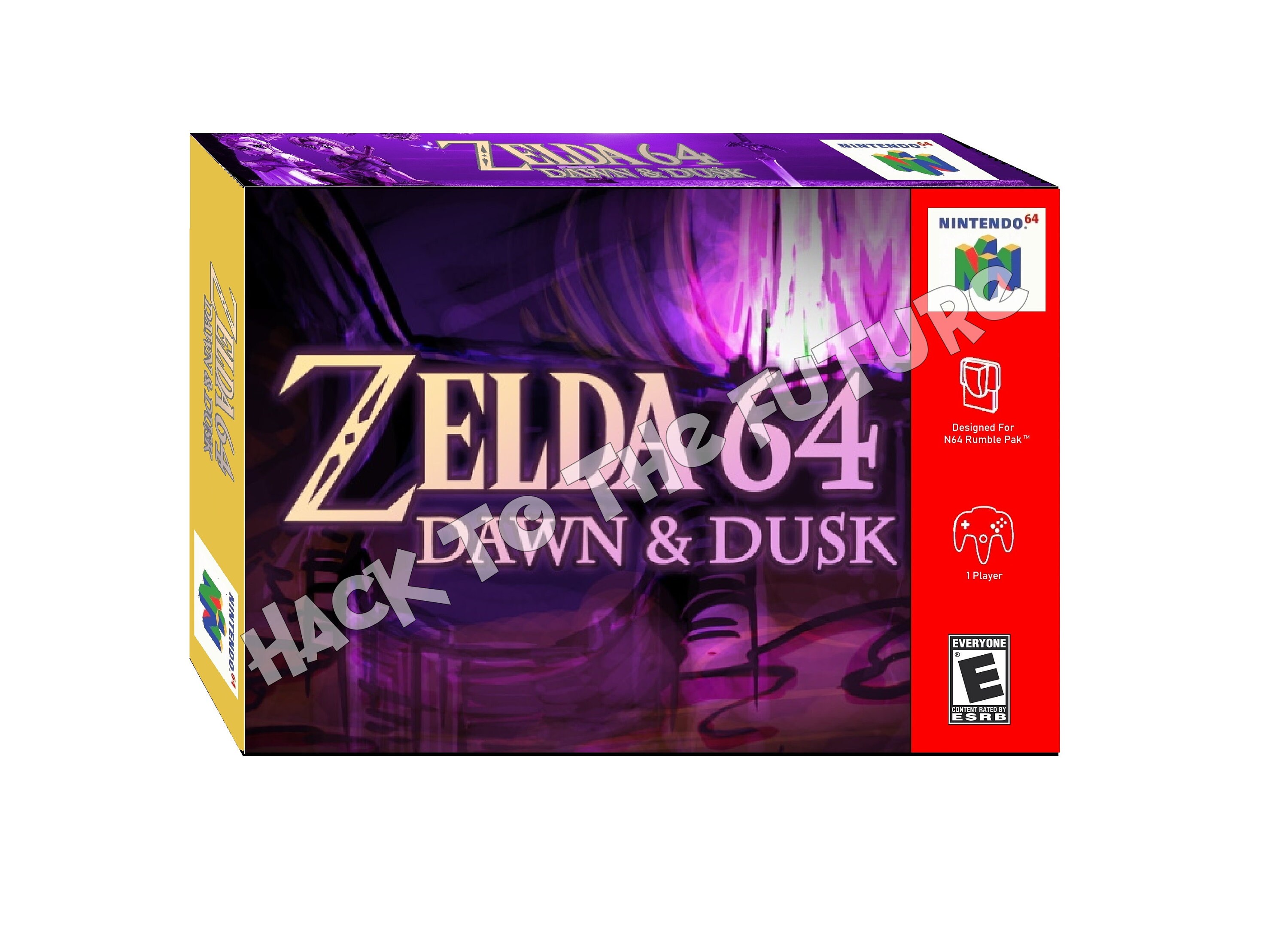 Zelda 64 Dusk and Dawn N64 Box and Tray - Etsy