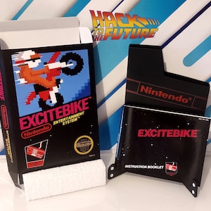 Custodia antipolvere per il manuale della scatola NES di Excite Bike