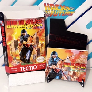 Ninja Gaiden NES Box Manual Dust Sleeve