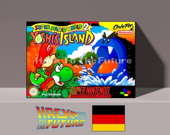 スーパーマリオワールド2 ヨッシーアイランド SNES ボックスマニュアル