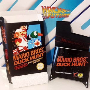 Super Mario Bros Duck Hunt NES Box Handbuch Dust Hülle