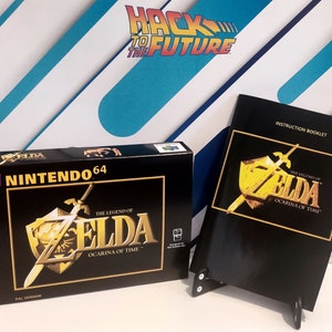 Zelda Ocarina of Time N64 Box & Manual (PAL)