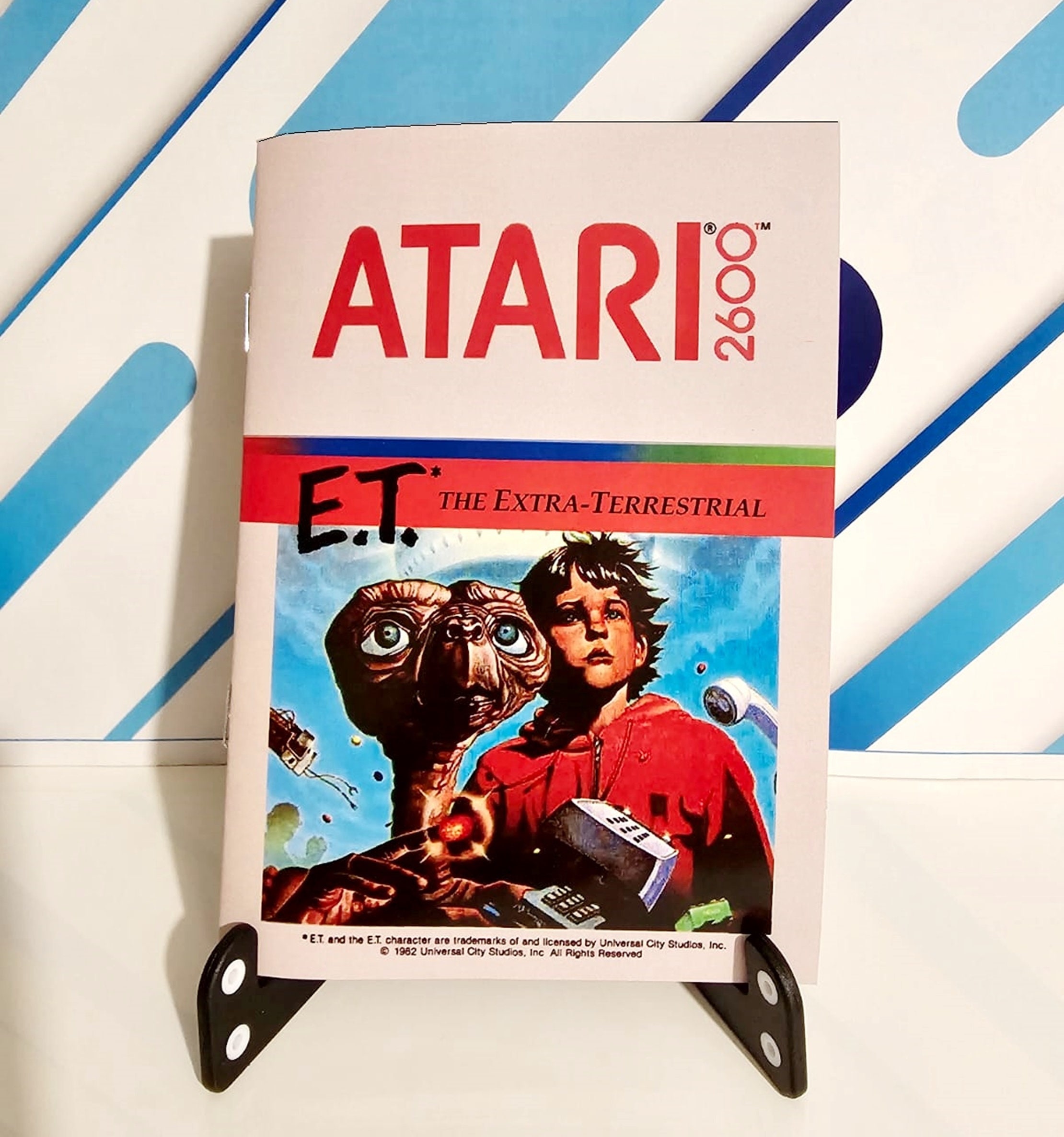 E.T. Extra Terrestrial Atari 2600 カスタムマニュアル - Etsy 日本