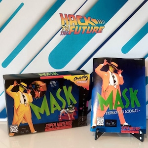 The Mask SNES Boîte et manuel - Version américaine