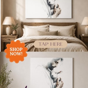 jesus art
Christian wall art
Jesus and the Lamb
christian canvas art
Watercolor Jesus print
jesus picture
christian gift
faith based art
jesus image art
he left the 99
yeshua art
unique watercolor art