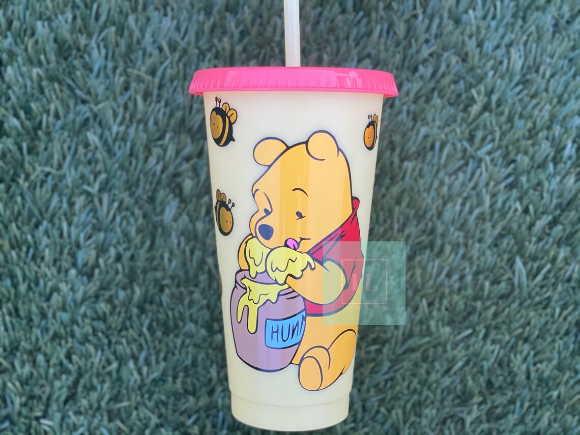 Winnie the Pooh Color Changing Cup / Disney Customized Cup / | Etsy