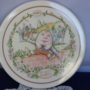 Wedgewood Nursery Rhyme Plate &quot;Humpty Dumpty&quot;