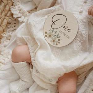 Indicatori di pietra miliare mensile per bambini, regalo per la mamma in attesa, carte di pietra miliare per bambini, regalo di gravidanza, regali per la doccia per bambini, oggetti di scena per foto di bambini
