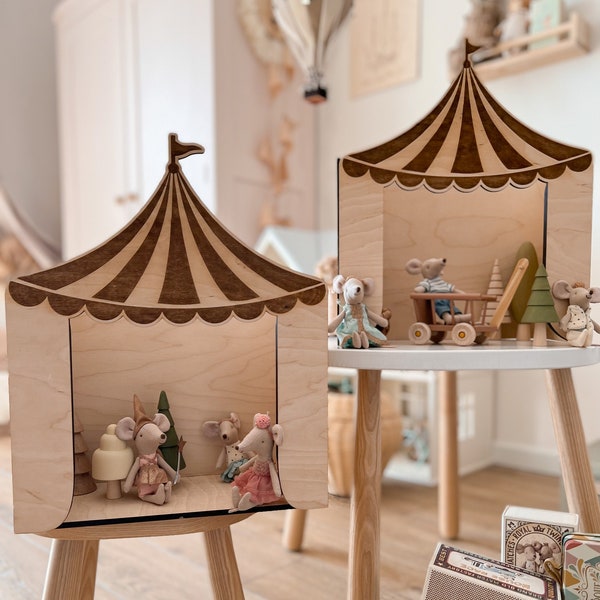 Nursery decor wooden circus for games, baby room wall decor, boho nursery decor girl and boy, circus kids decor, nursery decor neutral