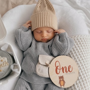 Marqueurs d’étape mensuels pour bébé, cadeau de maman enceinte, cartes d’étape pour bébé, cadeau de grossesse, cadeaux de baby shower, accessoire de photos de bébé