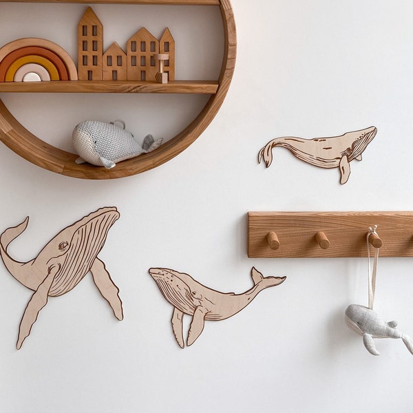 Whale Nursery Decor Etsy