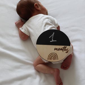 Marqueurs d’étape mensuels pour bébé, cadeau de maman enceinte, cartes d’étape pour bébé, cadeau de grossesse, cadeaux de baby shower, accessoire de photos de bébé
