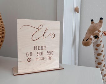 Baby Birth Announcement, Hello World Sign, Baby Hospital Sign, Baby Name Sign, Baby Photos Prop, Expecting Mom Gift, Baby Shower Gifts