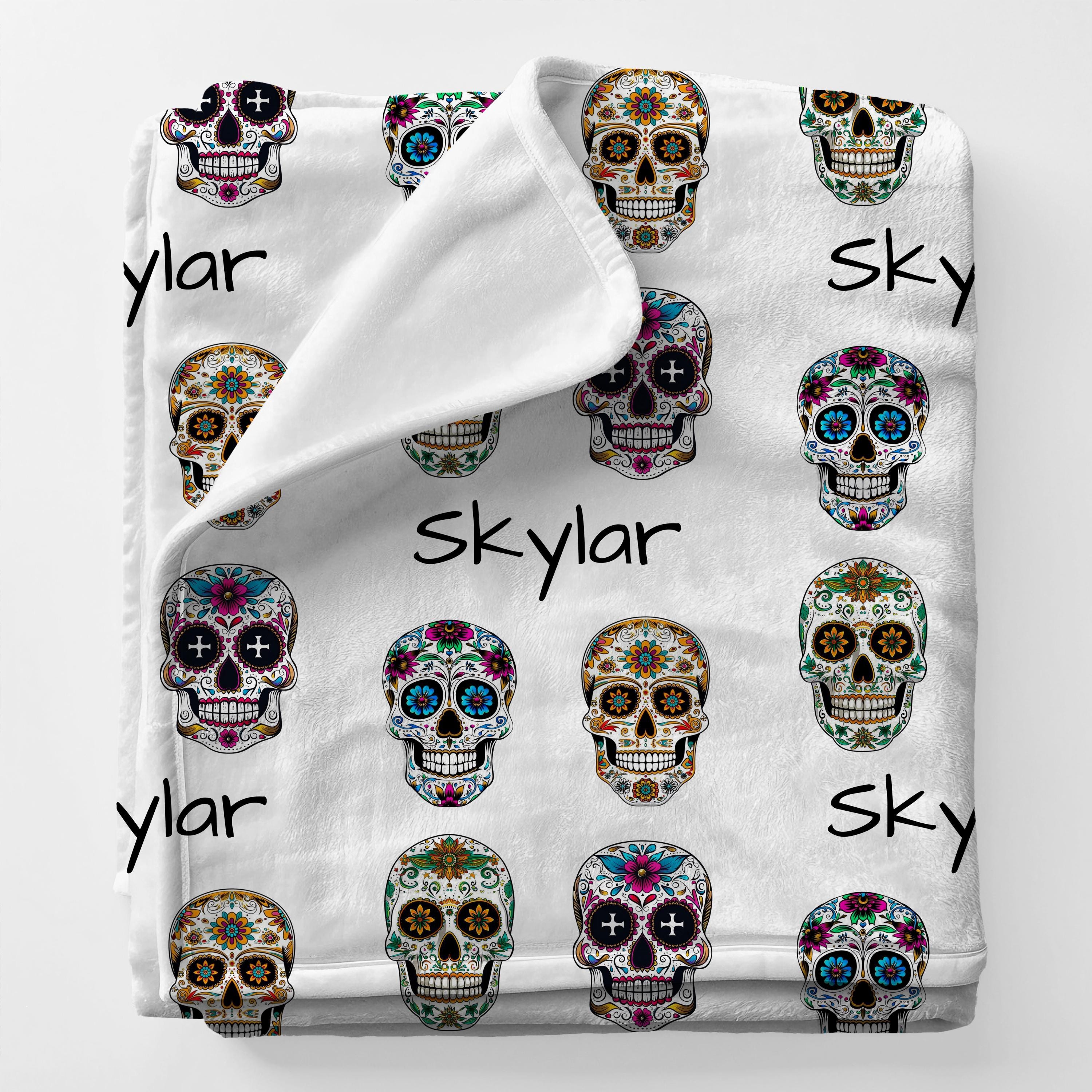 Skull Throw Blanket