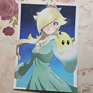 Princess Rosalina Poster Art Print A5