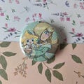 Rosalina and Jirachi Pokemon Button Pin product logo
