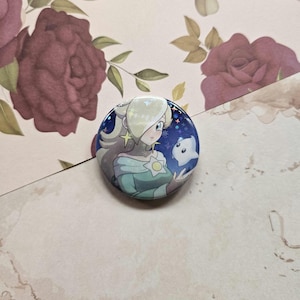 Princess Rosalina Button Pin
