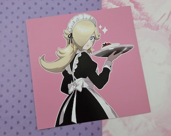 Briefkaart prinses Rosalina meid