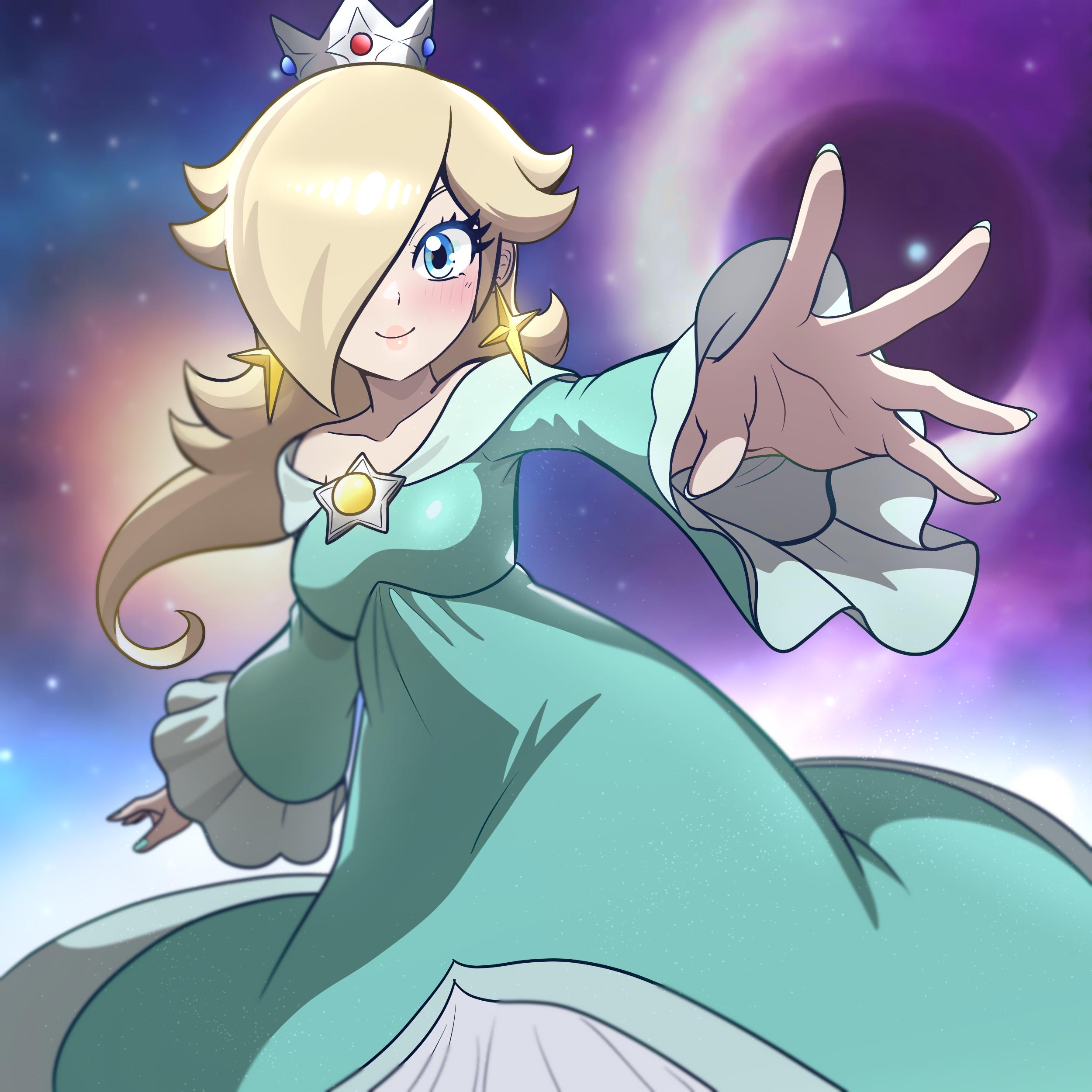 Princess Rosenia Prioncess Rosalina Art Print Postcard - Etsy