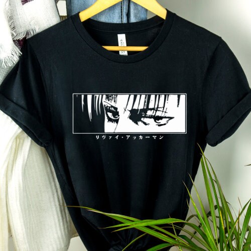 Levi Ackerman T-Shirt, Attack on Titan Shirt, Anime Shirt, Levi Acker…