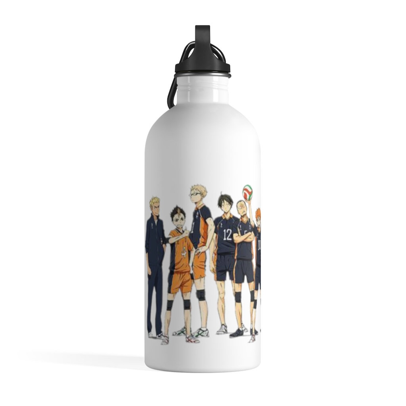 Haikyuu Team Water Bottle Back To School Bottle Japanese Etsy